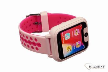 Smartwatch Garett Kids Nice Róźowy to bardzo efektowny zegarek (1).jpg